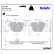 Brake Pad Set, disc brake LP1793 Delphi, Thumbnail 3