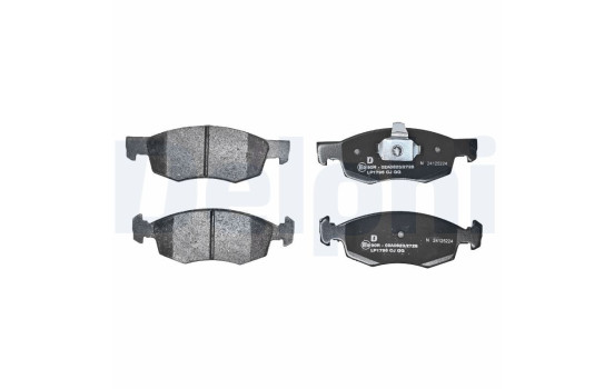 Brake Pad Set, disc brake LP1796 Delphi, Image 2