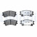 Brake Pad Set, disc brake LP1799 Delphi, Thumbnail 2