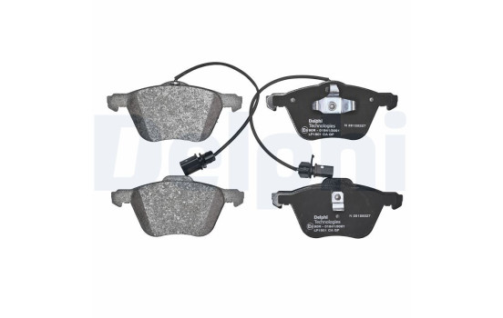 Brake Pad Set, disc brake LP1801 Delphi, Image 3