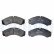 Brake Pad Set, disc brake LP1802 Delphi, Thumbnail 2