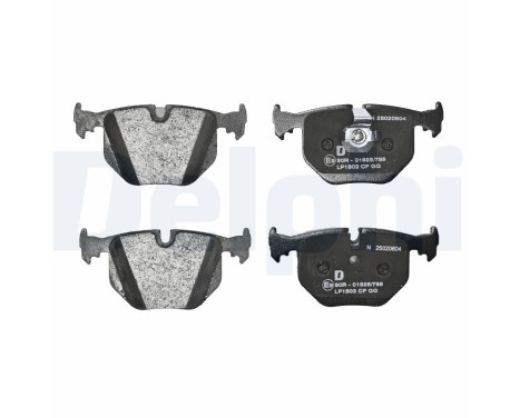 Brake Pad Set, disc brake LP1803 Delphi, Image 3