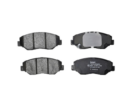 Brake Pad Set, disc brake LP1806 Delphi, Image 3