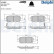 Brake Pad Set, disc brake LP1807 Delphi