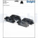 Brake Pad Set, disc brake LP1807 Delphi, Thumbnail 2