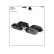 Brake Pad Set, disc brake LP1807 Delphi, Thumbnail 4
