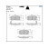 Brake Pad Set, disc brake LP1807 Delphi, Thumbnail 5