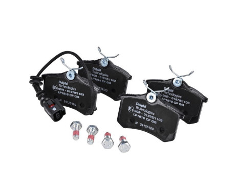 Brake Pad Set, disc brake LP1815 Delphi, Image 2