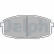 Brake Pad Set, disc brake LP1819 Delphi