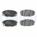 Brake Pad Set, disc brake LP1819 Delphi, Thumbnail 2