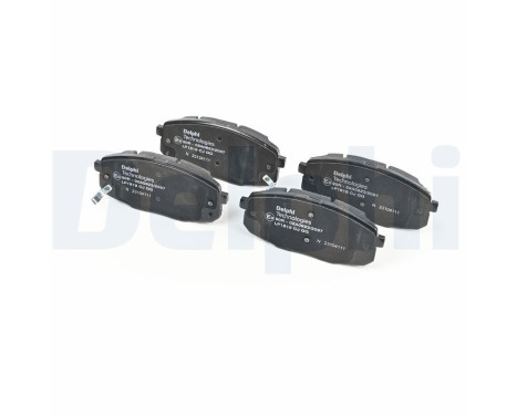 Brake Pad Set, disc brake LP1819 Delphi, Image 3