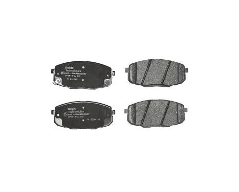 Brake Pad Set, disc brake LP1819 Delphi