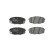 Brake Pad Set, disc brake LP1819 Delphi