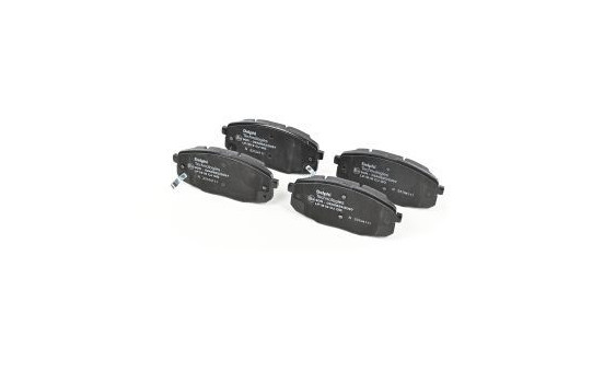 Brake Pad Set, disc brake LP1819 Delphi, Image 2