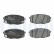 Brake Pad Set, disc brake LP1819 Delphi