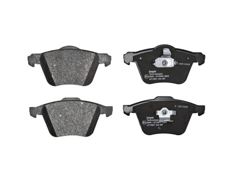 Brake Pad Set, disc brake LP1821 Delphi, Image 3