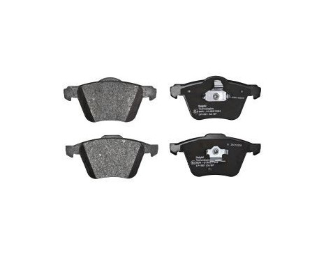 Brake Pad Set, disc brake LP1821 Delphi, Image 2