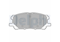 Brake Pad Set, disc brake LP1823 Delphi