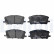 Brake Pad Set, disc brake LP1823 Delphi, Thumbnail 3
