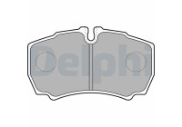 Brake Pad Set, disc brake LP1826 Delphi