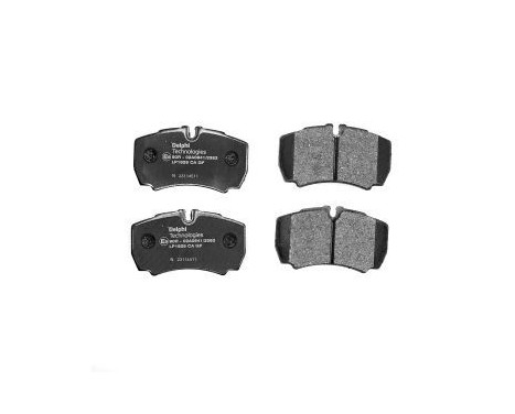 Brake Pad Set, disc brake LP1826 Delphi