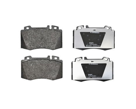 Brake Pad Set, disc brake LP1828 Delphi, Image 3