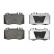 Brake Pad Set, disc brake LP1828 Delphi, Thumbnail 3