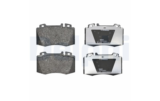 Brake Pad Set, disc brake LP1828 Delphi, Image 2