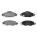 Brake Pad Set, disc brake LP1840 Delphi, Thumbnail 3