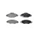Brake Pad Set, disc brake LP1840 Delphi, Thumbnail 2