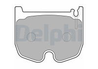 Brake Pad Set, disc brake LP1841 Delphi