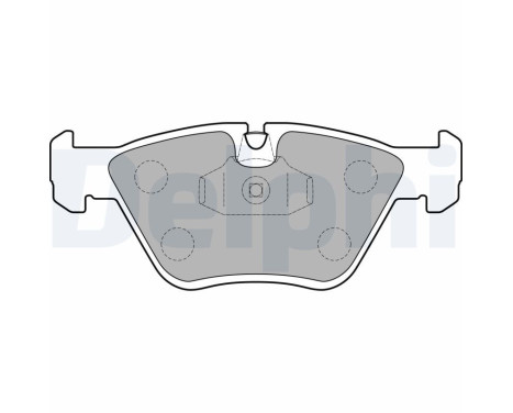 Brake Pad Set, disc brake LP1843 Delphi