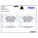 Brake Pad Set, disc brake LP1843 Delphi, Thumbnail 3