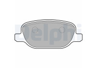 Brake Pad Set, disc brake LP1845 Delphi
