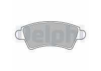Brake Pad Set, disc brake LP1846 Delphi