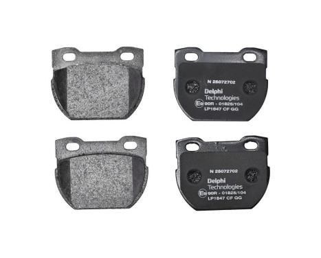 Brake Pad Set, disc brake LP1847 Delphi, Image 3