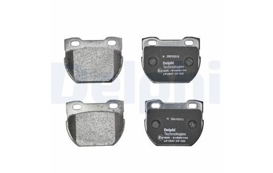 Brake Pad Set, disc brake LP1847 Delphi, Image 2
