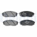 Brake Pad Set, disc brake LP1849 Delphi, Thumbnail 2