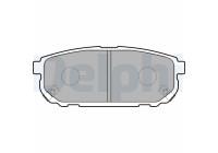 Brake Pad Set, disc brake LP1850 Delphi
