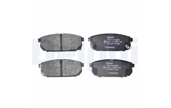 Brake Pad Set, disc brake LP1850 Delphi, Image 2