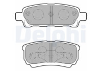 Brake Pad Set, disc brake LP1852 Delphi