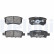 Brake Pad Set, disc brake LP1852 Delphi, Thumbnail 2