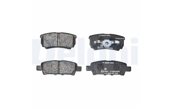Brake Pad Set, disc brake LP1852 Delphi, Image 2