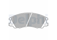 Brake Pad Set, disc brake LP1853 Delphi