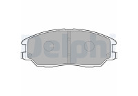 Brake Pad Set, disc brake LP1857 Delphi