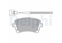 Brake Pad Set, disc brake LP1860 Delphi