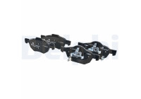 Brake Pad Set, disc brake LP1862 Delphi