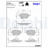 Brake Pad Set, disc brake LP1862 Delphi, Thumbnail 3