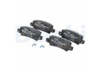 Brake Pad Set, disc brake LP1864 Delphi