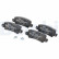Brake Pad Set, disc brake LP1864 Delphi